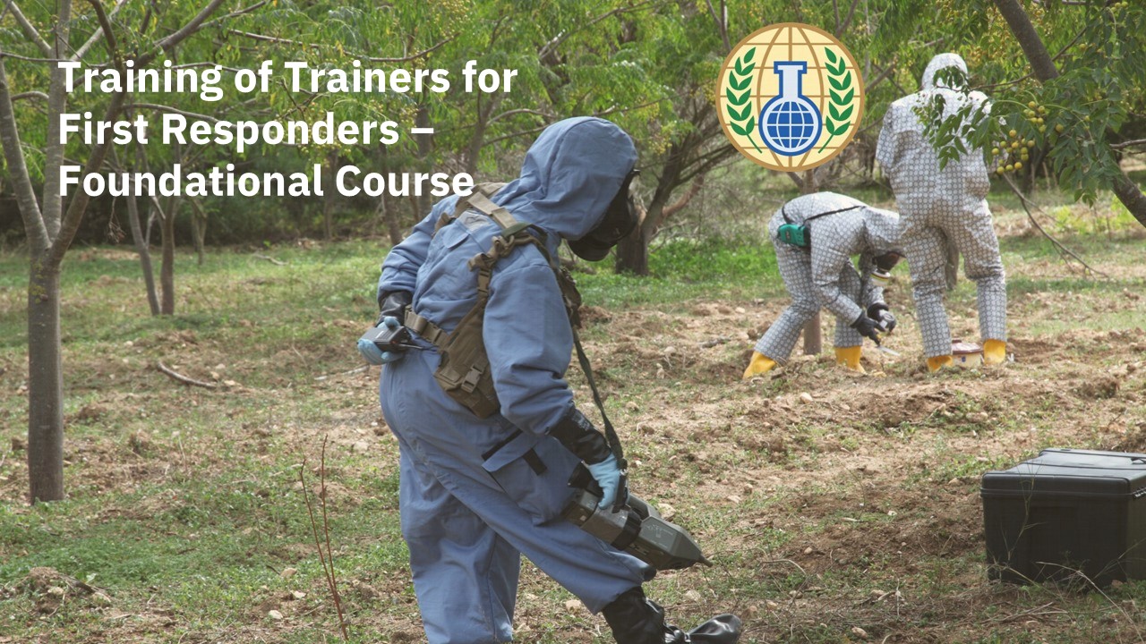 <div class="text_to_html">Training of Trainers for First Responders - Foundational Course</div>